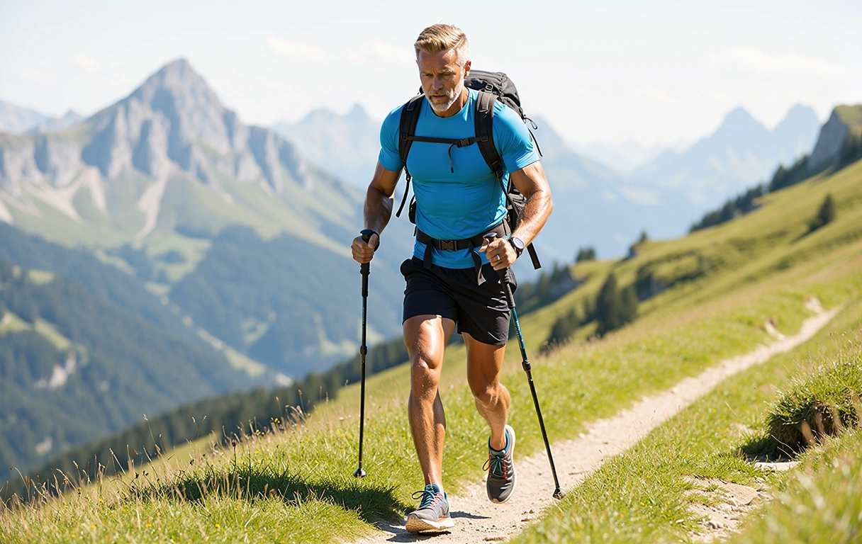 Active lifestyle for men over 40